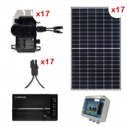 KIT SOLAIRE 8.84 Kwc en...